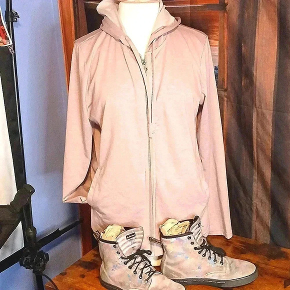 32 Degrees Tops - 32* degrees lightweight zip up hoodie athletic womens size large